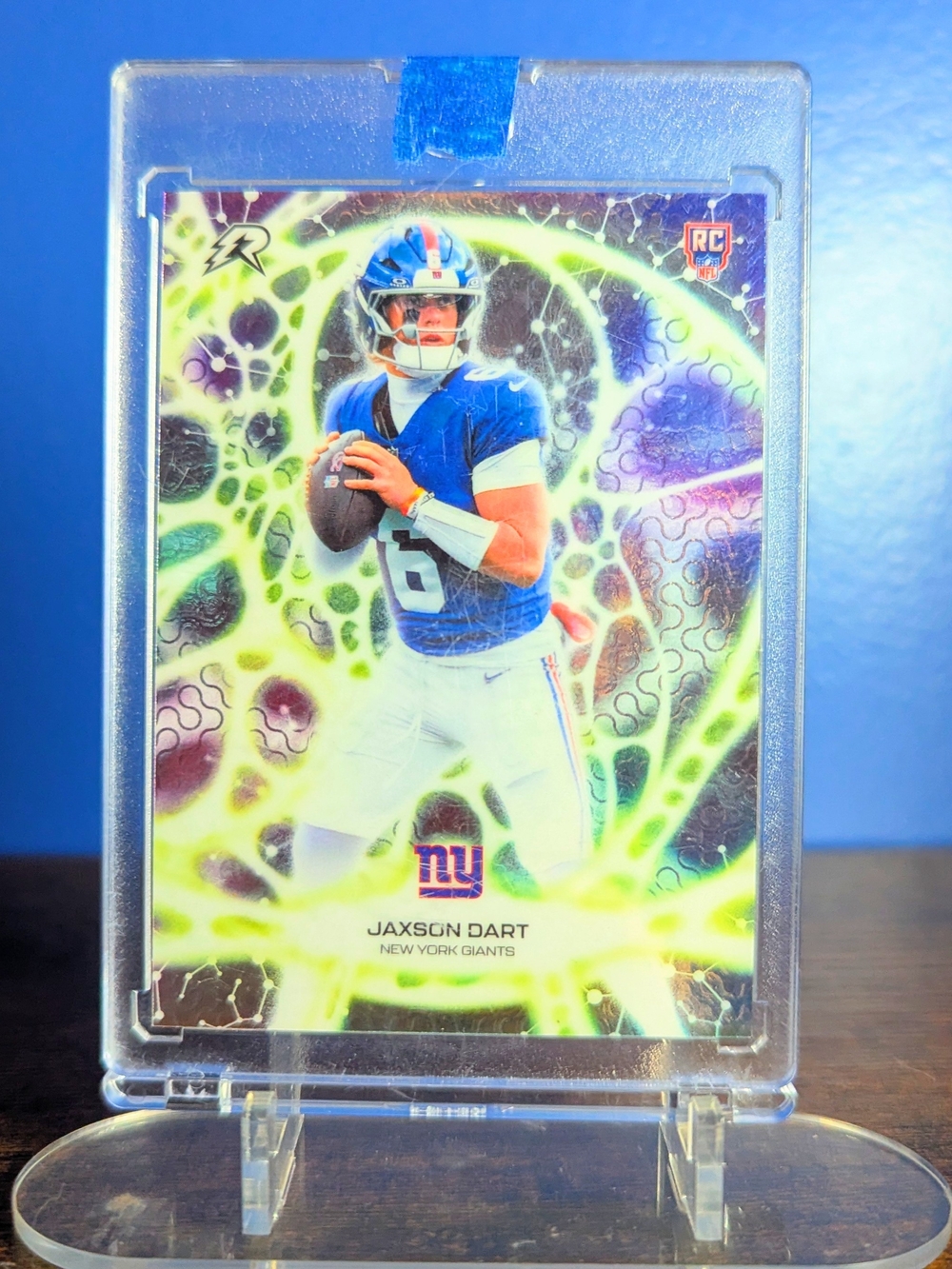 2025  Topps Resurgence Jaxson Dart Protonyx PT-10 New York Giants Rookie